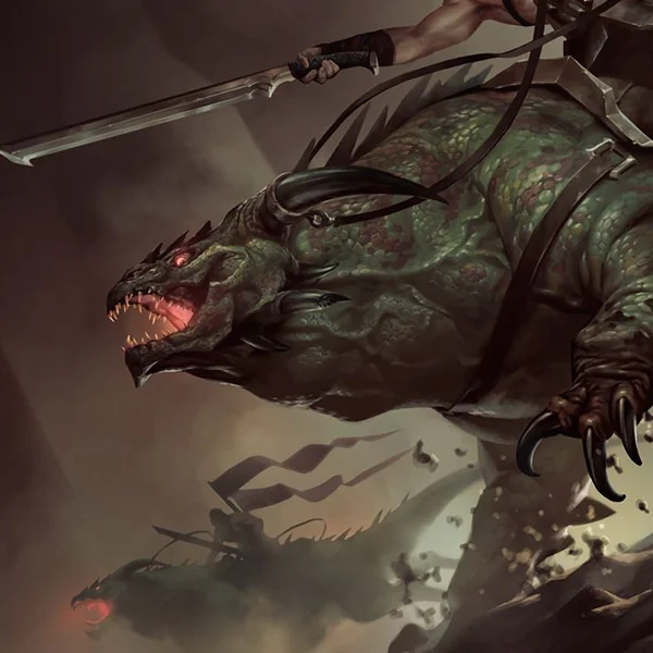 Basilisk (Basilisk Rider by Sixmorevodka)