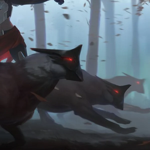Noxian Drakehound (Arrel the Tracker by Sixmorevodka)