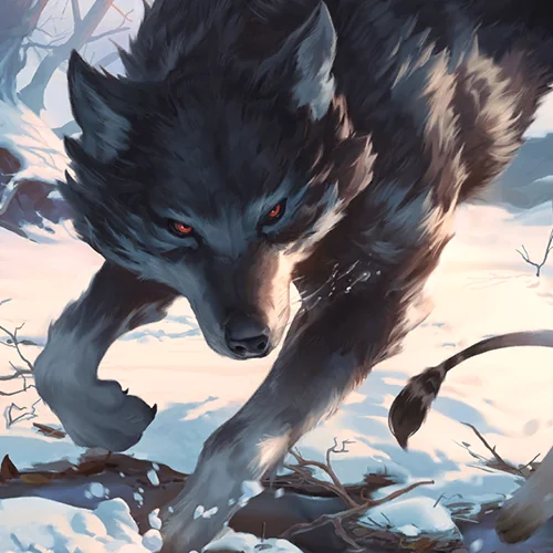 Wolf (Stalking Wolf by Sixmorevodka)